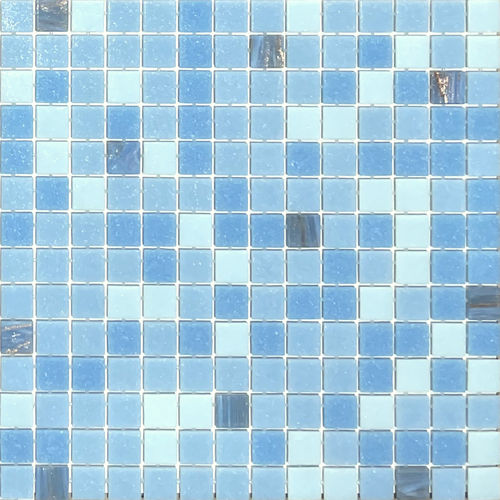 Reflections Gemstone Sky Blue Glass 20x20