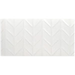 Ice Age White Matt Wall Tile 300x600