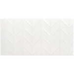 Ice Age White Gloss Wall Tile 300x600