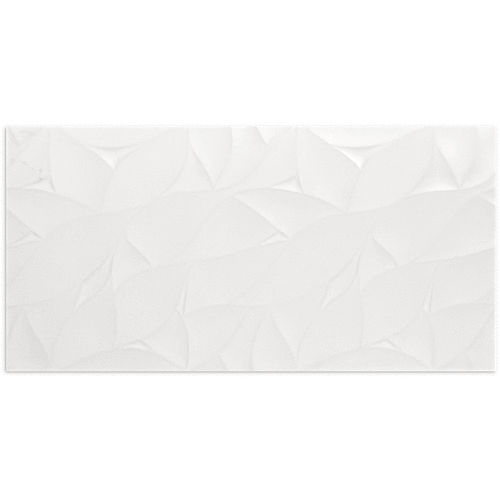Tor White Matt Wall Tile 300x600