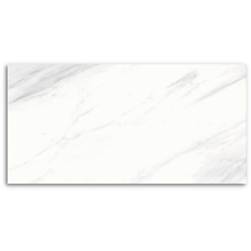 Montebello Carrara White Satin Wall Tile 300x600