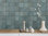 Silhouette Ringlet Atlantic Satin (Matt) Wall Tile 130x130