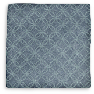 Silhouette Ringlet Blue Jeans Satin (Matt) Wall Tile 130x130