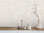 Silhouette Ringlet Pannacotta Gloss Wall Tile 130x130