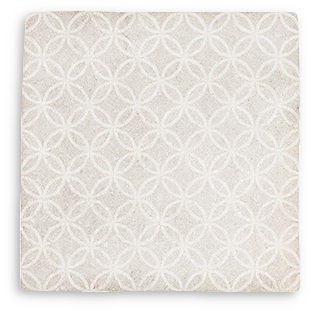 Silhouette Ringlet Pannacotta Satin (Matt) Wall Tile 130x130