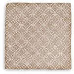 Silhouette Ringlet Mudbrick Satin (Matt) Wall Tile 130x130