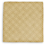 Silhouette Ringlet Mild Mustard Satin (Matt) Wall Tile 130x130