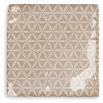 Silhouette Gyre Mudbrick Gloss Wall Tile 130x130