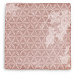 Silhouette Gyre Pink Salt Gloss Wall Tile 130x130