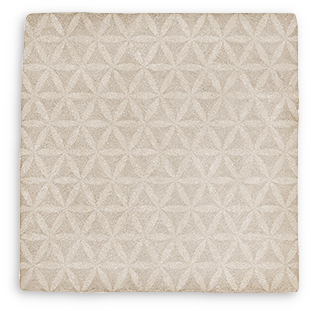 Silhouette Gyre Sesame Satin (Matt) Wall Tile 130x130