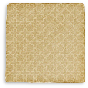 Silhouette Incise Mild Mustard Satin (Matt) Wall Tile 130x130