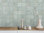 Silhouette Incise Gumleaf Gloss Wall Tile 130x130