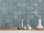 Silhouette Incise Atlantic Gloss Wall Tile 130x130