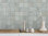 Silhouette Incise Gumleaf Satin (Matt) Wall Tile 130x130