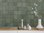 Silhouette Incise Irish Moss Satin (Matt) Wall Tile 130x130