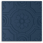 Anthology Regent Ink Blue Satin (Matt) Wall 200x200
