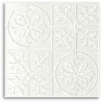 Anthology Grange Neutral White Gloss Wall 200x200