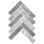 Artemis Carrara Grey Herringbone Honed