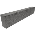 Adbri Garden Concrete Sleeper - Charcoal