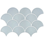 Belite Denim Gloss Fan Fishscale Mosaic