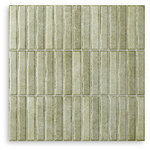 Riva Kit Kat Artichoke Green Satin Matt Tile 300x300