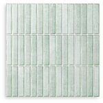 Riva Kit Kat Myrtle Green Satin Matt Tile 300x300