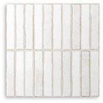 Riva Fingers Powder White Gloss Tile 300x300
