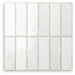 Riva Bejmat Powder White Gloss Tile 300x300