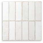 Riva Bejmat Powder White Satin Matt Tile 300x300