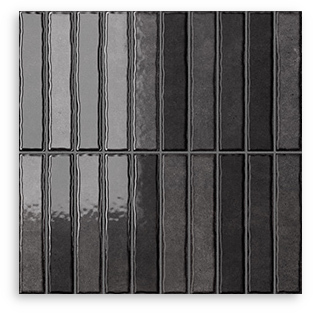 Riva Fingers Noir Gloss Tile 300x300