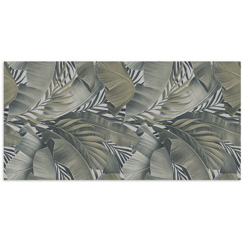 Palm Cove Green Decor Tile 300x600