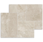 IN/OUT Norcia Travertine Beige French Pattern Matt