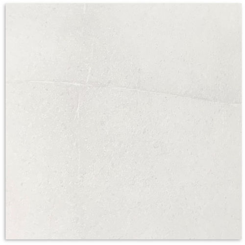 Kempsey White Matt Tile 450x450