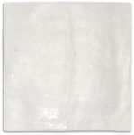 Brume Cotton White Satin Wall Tile 130x130