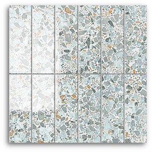 Terrina Aquarius Brick (50x150) Wall Tile Gloss