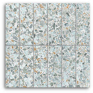 Terrina Aquarius Brick (50x150) Wall Tile Gloss