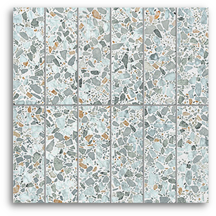 Terrina Aquarius Brick (50x150) Wall Tile Satin Matt