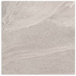 Riverstone Light Grey Matt Tile 600x600