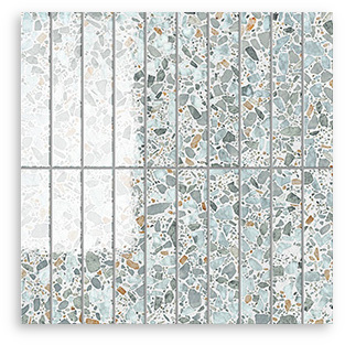 Terrina Aquarius Finger (25x150) Wall Tile Gloss