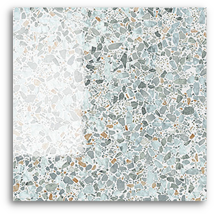 Terrina Aquarius Large Square (300x300) Wall Tile Gloss