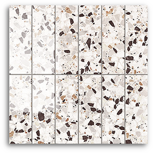 Terrina Cappuccino Cloud Brick (50x150) Wall Tile Gloss
