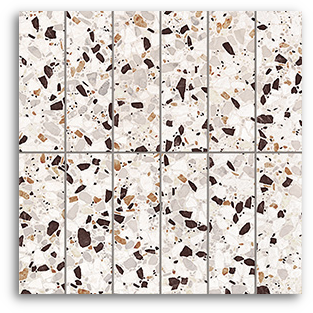 Terrina Cappuccino Cloud Brick (50x150) Wall Tile Satin Matt
