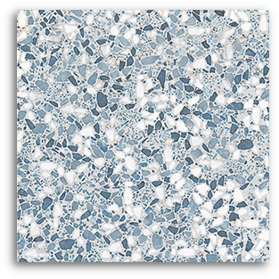 Terrina Blue Haven Large Square (300x300) Wall Tile Satin Matt