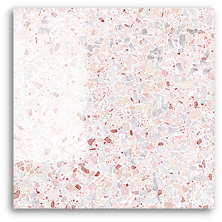 Terrina Strawberry Swirl Large Square (300x300) Wall Tile Gloss