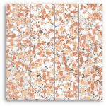 Terrina Greek Wedding Subway (75x300) Wall Tile Satin Matt