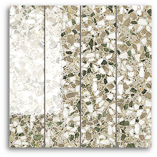 Terrina Olive Dream Subway (75x300) Wall Tile Gloss