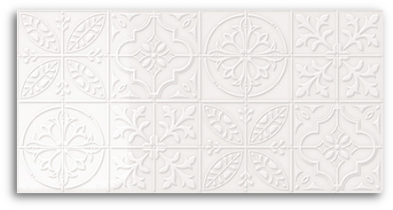 Infinity Farago Ancient White (Gloss) Wall Tile 300x600
