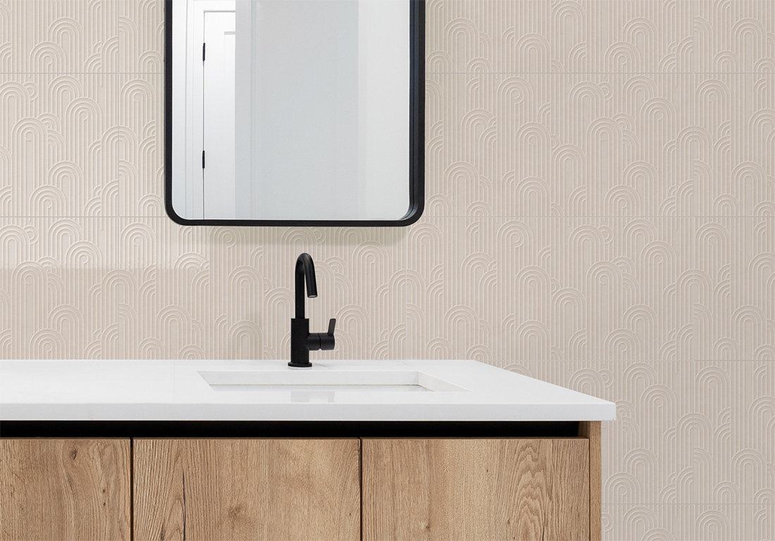 Infinity Funky Town Oyster Bay (Gloss) Wall Tile 300x600 Tile Stone Paver