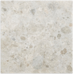 Bedrock Ivory Matt Tile 600x600