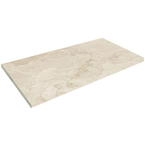 Norcia Travertine Beige Pencil Bullnose 400x600 (20mm thick)